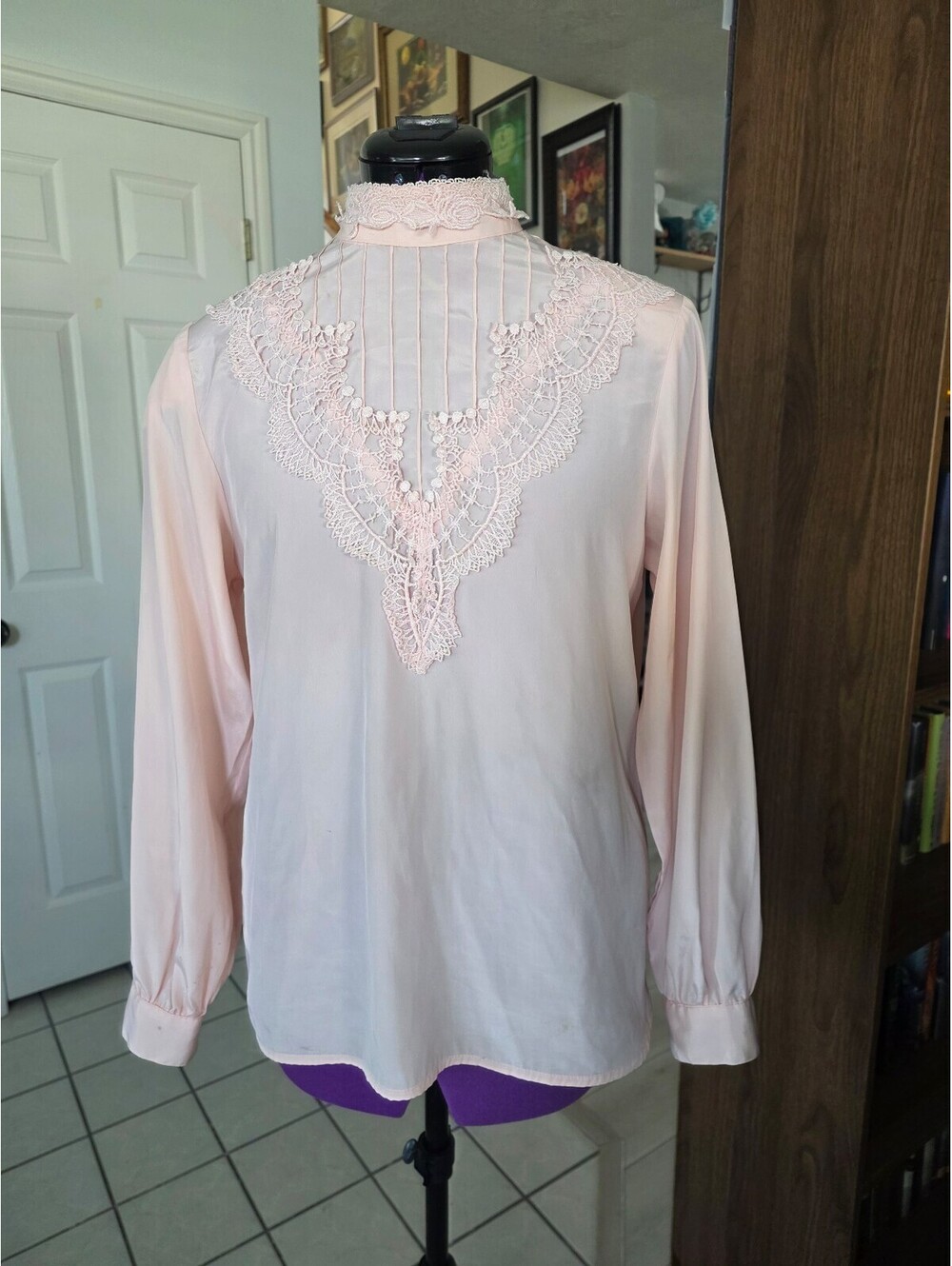 Vintage womens Blouse size 6